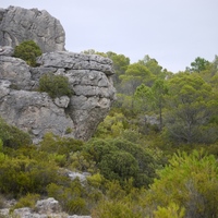 Photo de France - Le Cirque de Mourèze et le Lac du Salagou